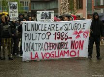Manifestazione contro il nucleare
